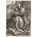 Riproduzione del dipinto La Vergine e il Bambino seduto vicino al muro - Albrecht Dürer