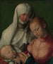 Vergine con Bambino e Santa Anna - Albrecht Dürer — vista dell’opera
