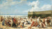 Scène de plage en été - Alcide Théophile Robaudi — vista dell’opera