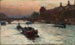 Serata sul fiume Senna studio - Aleksander Gierymski — vista dell’opera
