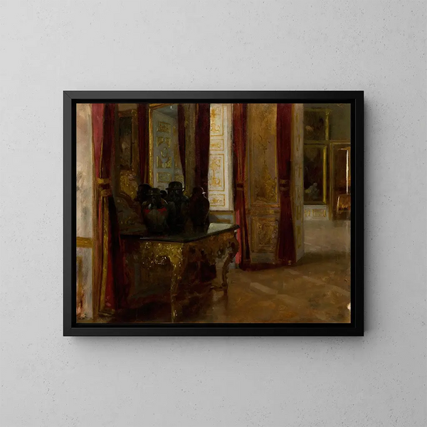 Interno - Aleksander Gierymski — quadro incorniciato alla parete