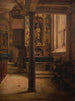 Interno della chiesa di San Wolfgang a Rothenburg - Aleksander Gierymski — vista dell’opera