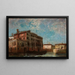 Motivo di Venezia - Aleksander Gierymski — quadro incorniciato alla parete