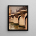 Pont Neuf a Parigi - Aleksander Gierymski — quadro incorniciato alla parete