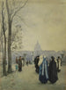 Passeggiata nel parco - Aleksander Gierymski — vista dell’opera