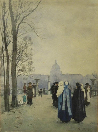 Aleksander Gierymski - Stroll in the park.webp