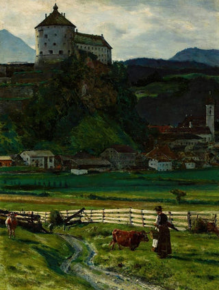 Aleksander Gierymski - View of the Kufstein Fortress vicinity.webp