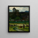 Vista dei dintorni della fortezza di Kufstein - Aleksander Gierymski — quadro incorniciato alla parete