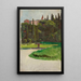 Riproduzione del dipinto Schizzo della Villa d'Este a Tivoli - Aleksander Gierymski