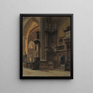 Aleksander Gryglewski - Interior of Saint Marys Basilica in Krakw.webp