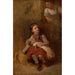 Riproduzione del dipinto Fille con una bambola - Aleksander Kotsis
