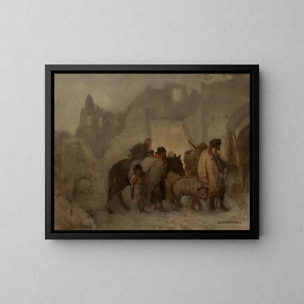 Gitanos - Aleksander Kotsis — quadro incorniciato alla parete