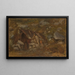 Montagnard davanti a una capanna - Aleksander Kotsis — quadro incorniciato alla parete
