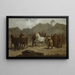 Mercato dei Cavalli - Aleksander Kotsis — quadro incorniciato alla parete