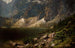 Il lago Morskie Oko nei Tatri - Aleksander Mroczkowski — vista dell’opera