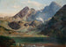 Zielony Staw, lago verde ai piedi dei monti Kościelec e Świnica - Aleksander Mroczkowski — vista dell’opera