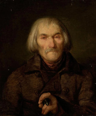 Aleksander Rycerski - Portrait of an old man.webp