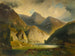Un lago alpino - Aleksander Swieszewski — vista dell’opera