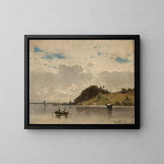 Aleksander Swieszewski - River lake landscape.webp