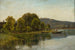 Paesaggio sul bordo dell'acqua - Aleksander Swieszewski — vista dell’opera
