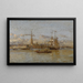 Vista di San Pietroburgo - Aleksandr Karlovich Beggrov — quadro incorniciato alla parete