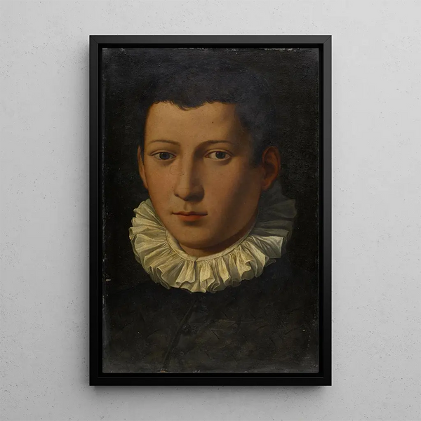Riproduzione del dipinto Ritratto di un giovane uomo - Alessandro Allori