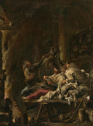 Alessandro Magnasco - Cardplayers By a Fire.webp