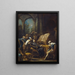 I Coristi - Alessandro Magnasco — quadro incorniciato alla parete