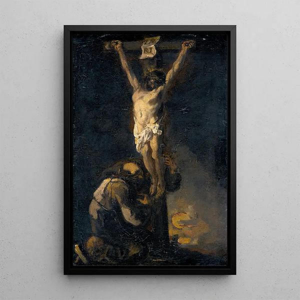 Riproduzione del dipinto La Crucifixion - Alessandro Magnasco