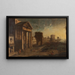 Porto con capriccio - Alessandro Salucci — quadro incorniciato alla parete