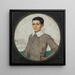 Alexander Saitzoff, fratello di Vera Saitzoff - Franz von Stuck — quadro incorniciato alla parete