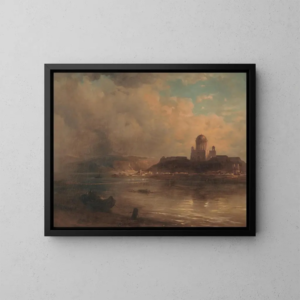Basilique di Ostrihom - Alexander Brodszky — quadro incorniciato alla parete