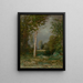 Una radura nel bosco - Alexander Helwig Wyant — quadro incorniciato alla parete