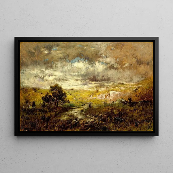 La Terre de Personne - Alexander Helwig Wyant — quadro incorniciato alla parete