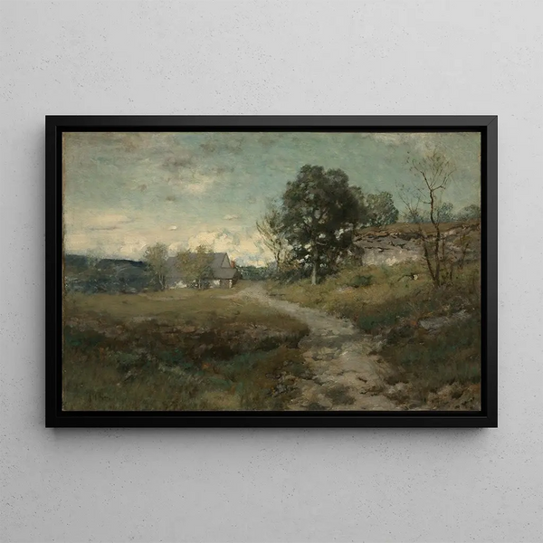 Paesaggio di Arkville - Alexander Helwig Wyant — quadro incorniciato alla parete