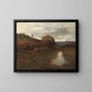 Alexander Helwig Wyant - Autumn Landscape and Pool.webp