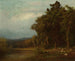 Bétail paissant en fin d'après-midi - Alexander Helwig Wyant — vista dell’opera