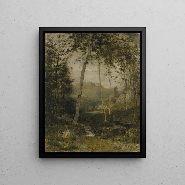 Vallée de Keene - Alexander Helwig Wyant — quadro incorniciato alla parete