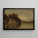Paesaggio lacustre - Alexander Helwig Wyant — quadro incorniciato alla parete