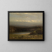 Lago di montagna - Alexander Helwig Wyant — quadro incorniciato alla parete
