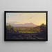 Vallée paisible - Alexander Helwig Wyant — quadro incorniciato alla parete