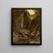 La rivière Opalescente Flume Adirondacks - Alexander Helwig Wyant — quadro incorniciato alla parete