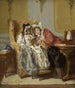 Due signore che esaminano un piccolo quadro - Alexander Hugo Bakker Korff — vista dell’opera