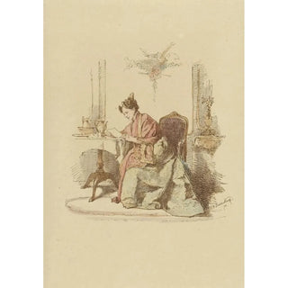 Alexander Hugo Bakker Korff - Vrouw die een brief leest aan een tafel.webp