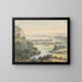 New Haven da East Rock - Alexander Jackson Davis — quadro incorniciato alla parete