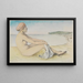 Hiddensee III - Alexander Kanoldt — quadro incorniciato alla parete