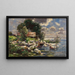 Anatre al lago - Alexander Koester — quadro incorniciato alla parete
