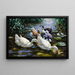 Cinq canards - Alexander Koester — quadro incorniciato alla parete