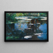 Fiori dello stagno, Altwasser vicino a Brixen - Alexander Koester — quadro incorniciato alla parete