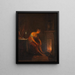 Dame nouant sa jarretière - Alexander Laurus — quadro incorniciato alla parete